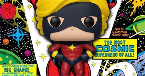 Mar Vell Gets Funko Pop New York Comic Con Exclusive Cosmic Book News