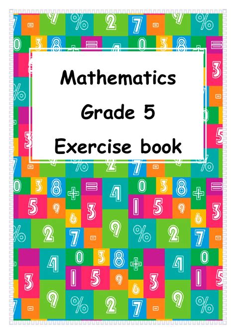 Graad 5 Wiskunde Boek Grade 5 Math Book Teacha