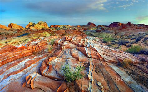 Rainbow Vista Valley Of Fire State Park Nevada Bing Wallpapers
