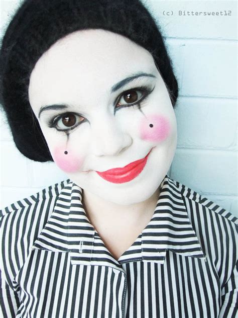 Cute Mime Make Up Mime Costume Costume Carnaval Costume Makeup