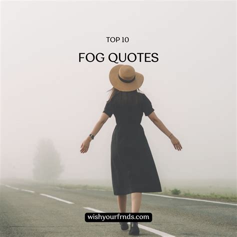 Top 10 Fog Quotes Wish Your Friends