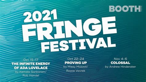 Boston University College Of Fine Arts Presents 25th Fringe Festival College Of Fine Arts