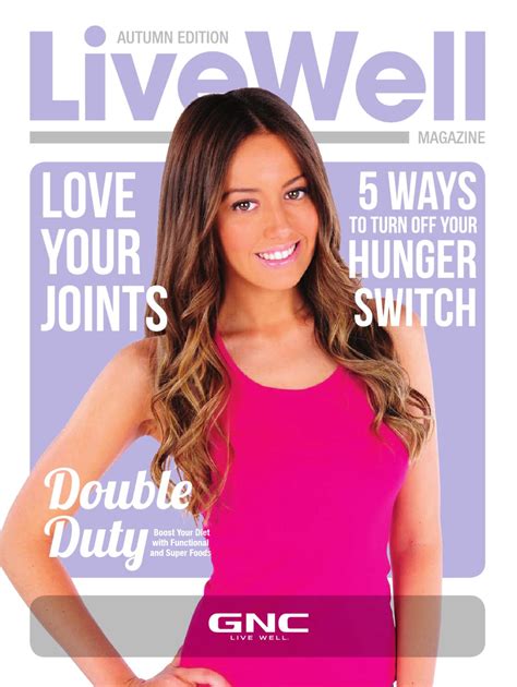 Autumn Livewell Magazine By Gnc Livewell Issuu