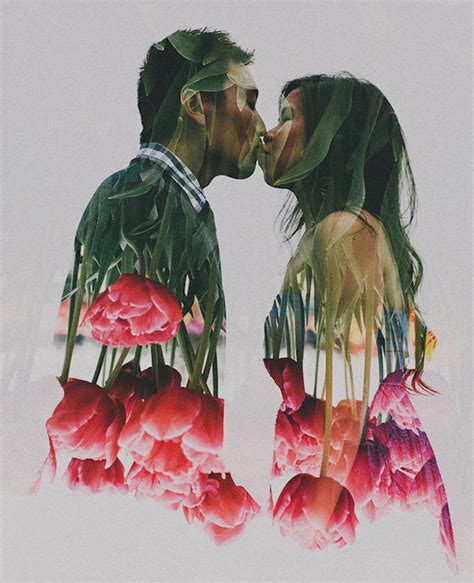 Wedding Photography Trend Dreamy Double Exposures Of Couples In Love