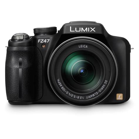 Panasonic LUMIX DMC-FZ47 Digital Camera (Black) DMC-FZ47K B&H