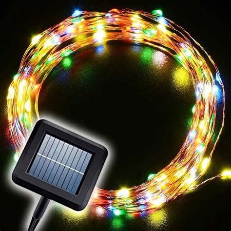 Cheap Rgb Top 10m 100 Led Solar String Fairy Lights Premium Quality
