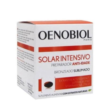 Oenobiol Solar Intensivo Anti Idade 30 Cápsulas Pharma Scalabis