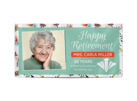 Happy Retirement Beach Banner