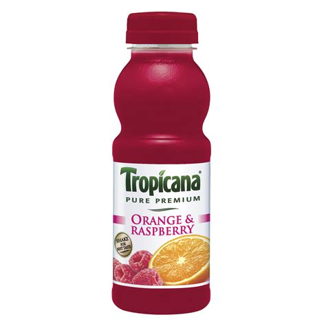 This Orange And Raspberry Tropicana Juice Is Perfect For Blending With