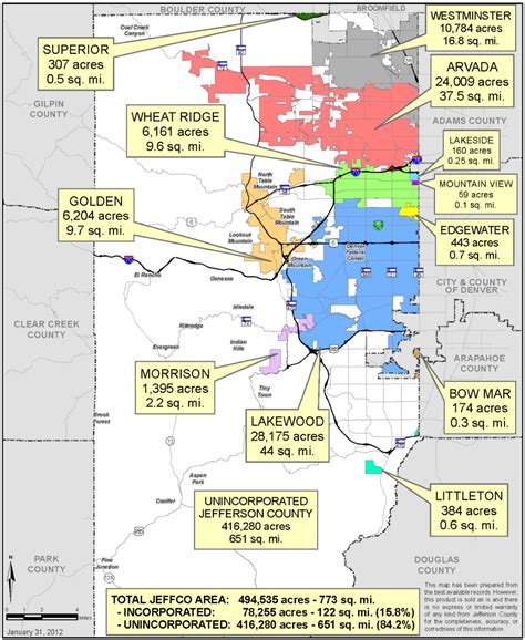 Jim Smith's personal blog: 84% of Jefferson County Is Unincorporated