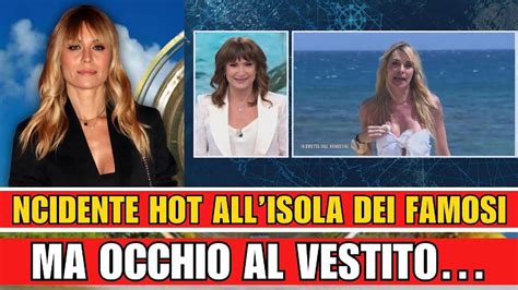 Isola Dei Famosi Elenoire Casalegno Protagonista Di Un Incidente