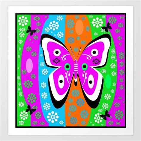 Butterfly Art Print By Michael P Moriarty Society6 Butterfly Art