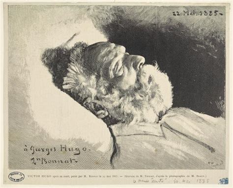 De Quoi Est Mort Vincent Bonnat - Victor Hugo après sa mort, peint par M. Bonnat le 22 mai 1885 | Paris