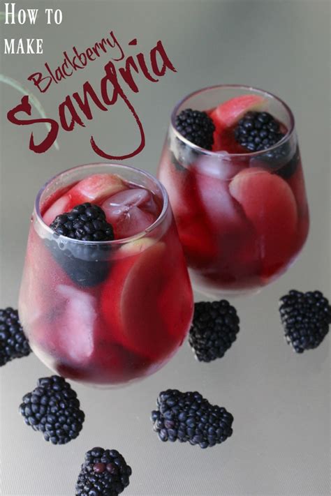 An Uncomplicated Life Blog Blackberry Sangria