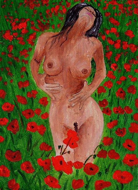 Nude GIRL Painting By Inna Montano Fine Art America