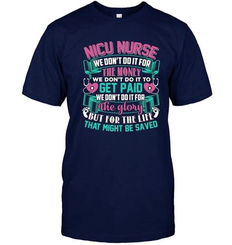Nicu Nurse Shirt Awesome Nicu Nurse T Shirts Funny Black Vintage T