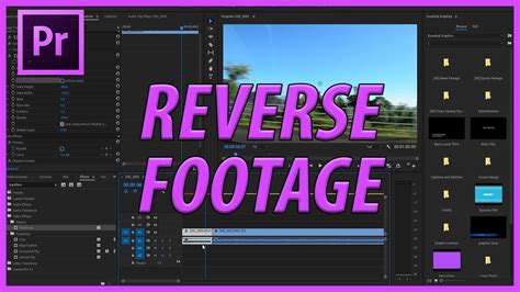 Download adobe premiere on your phone and tablet, and edit your work whenever you get inspired, even if you aren't. How to Reverse Footage in Adobe Premiere Pro CC (2017 ...