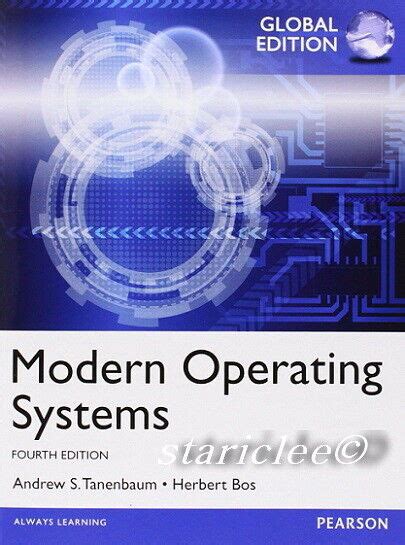 New 3 Days To Us Modern Operating Systems 4e Andrew S Tanenbaum Bos