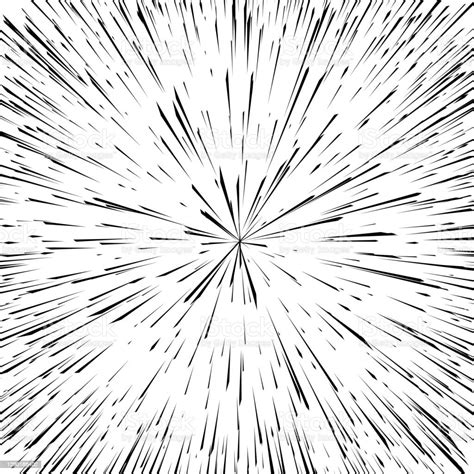 Speed Line Fast Motion Background Comic Illustration With Lines Stock