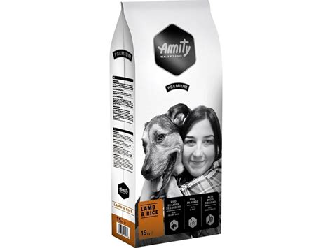 Ração Para Cães Amity Premium 15kg Seca Adulto Sabor Cordeiro E