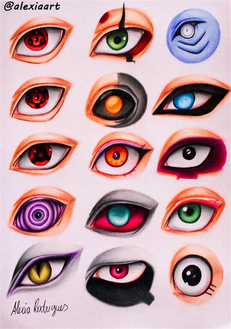 Naruto Eyes Ii By Alexiarodrigues On