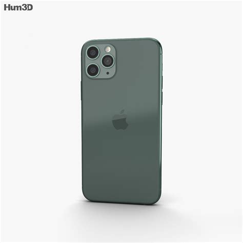 Get the new apple iphone 11 from the online maxis store. Apple iPhone 11 Pro Midnight Green 3D model - Electronics ...