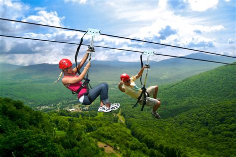 Discover our flying foxes and aerial runways: New York Zipline Adventures at Hunter Mountain, Named One ...