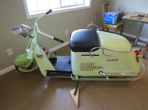 1946 Cushman Scooter Mophed 4 Hp Looks Great Runs Better Older