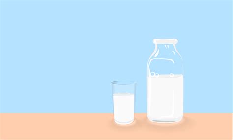 Download Clipart Glass Milk Bottle Clipart Png Png Image With No