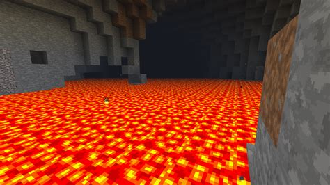 Ive Never Seen This Big Lava Lake Before Minecraft