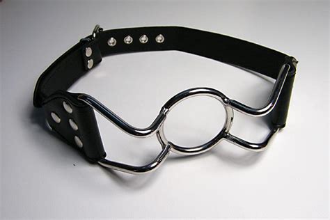 Bondage Game Toys Mouth Gag Stainless Steel O Ring Open