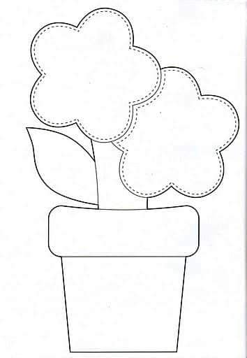 63 Moldes De Flores Para Imprimir Desenhos Ideias E Como Fazer Blog