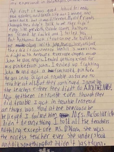 Daniel Fitzpatrick Suicide Note Left By Bullied Teen Page 3