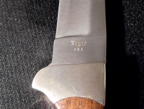 Rare Vintage Rigid Usa R 30 Alaskan Hunting Knife Oldantique