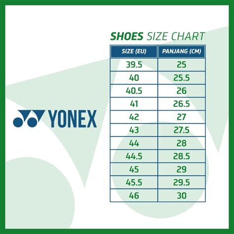 Yonex Badminton Shoes Size Chart 51 Off