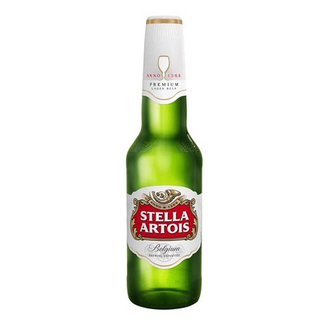 Stella Artois Premium Lager Beer 330ml Approved Food