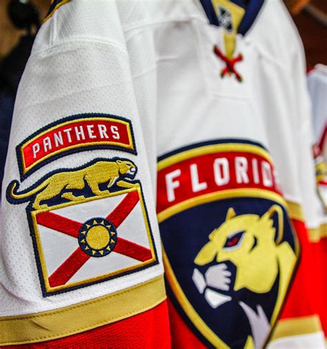Brand New New Logos And Uniforms For Florida Panthers By Reebok