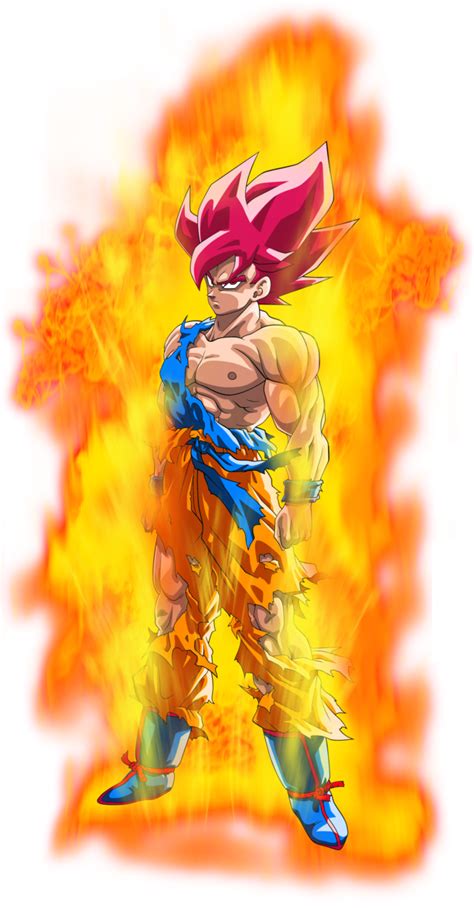 Goku SSJ (Namek) - Super Saiyan God Aura Palette by BenJ ...