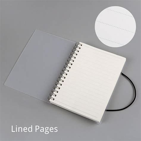 Spiral Bound Notebook Dotted Lined Grid A6a5b5 ในปี 2020
