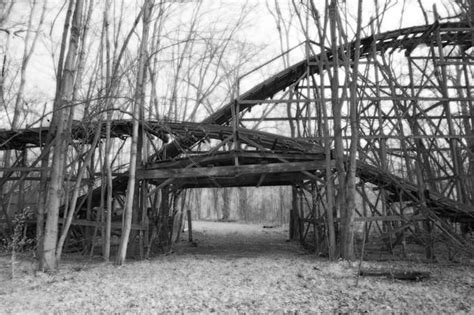Rollercoaster At Chippewa Lake Park Ohio Abandoned Amusement Parks