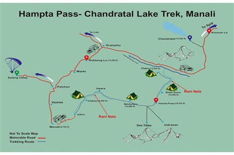 Hampta Pass Trek Guide To Hampta Pass Trek Route Map