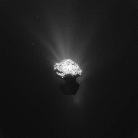 Navcam View Of Comet Churyumov Gerasimenko On June 7 2015