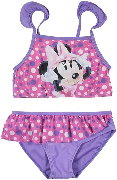 Minnie Mouse Minnie Mouse Bikini 116122 Lila Bikinis Amazonde