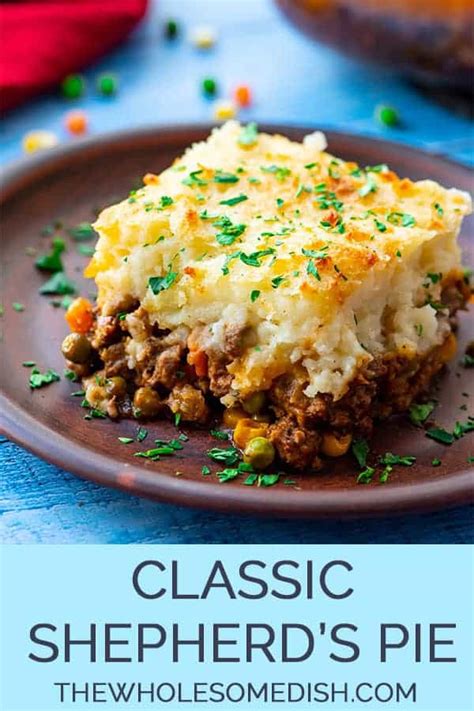 The Best Classic Shepherds Pie The Wholesome Dish