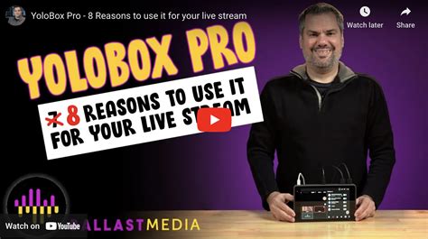 Yolobox Pro 8 Reasons To Use It For Your Live Stream Broadfield News