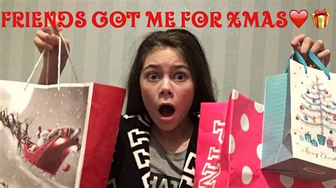 What My Friends Got Me For Xmas 25 Days Of Abbie Youtube