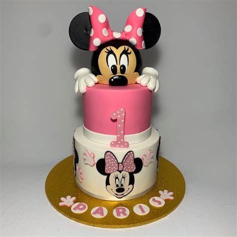 Deluxe Minnie Mouse Cake Nikos Cakes