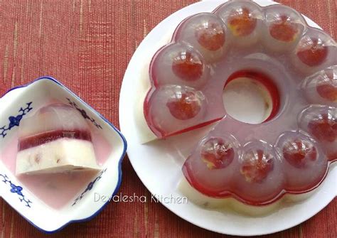 Resep Pudding Yogurt Anggur Oleh Devalesha Kitchen Cookpad