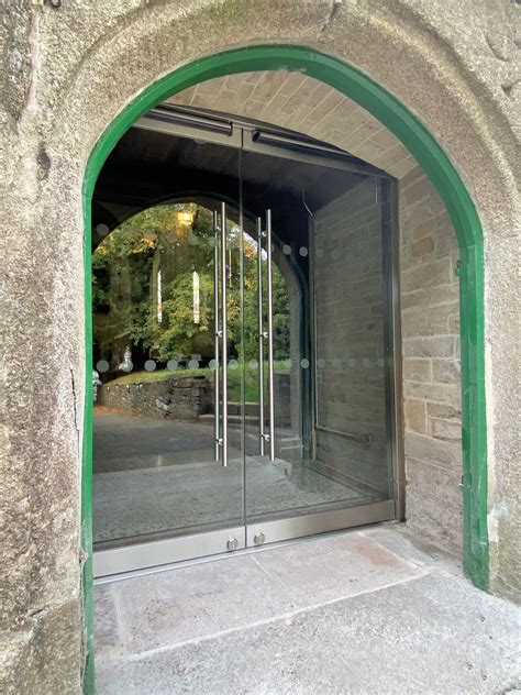 Gl15 Church Project With Frameless Glass Doors