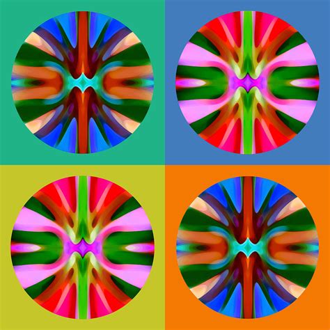 Abstract Circles And Squares 4 Painting By Amy Vangsgard Pixels
